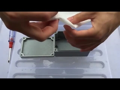 200x130x80mm Kotak Penghubung Logam Waterproof bawah tanah