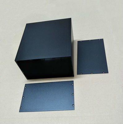 Anodized Black Extruded Large Aluminum Enclosure 200x120x220mm