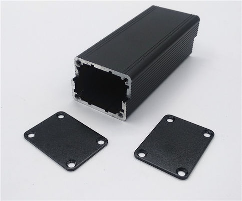 Small Custom Aluminum Enclosure For Modular Width35*Height26*Length80mm In Black and Silver