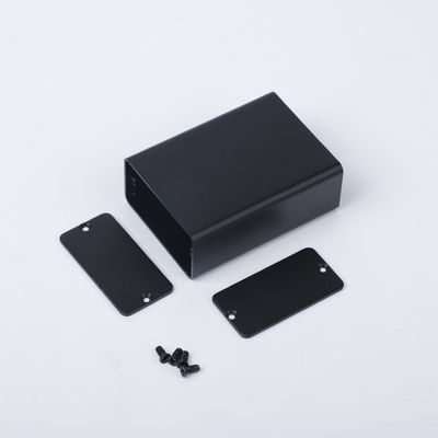 Durable Customizable Aluminum Case For Modular Enclosure Width 44*23*60mm in Red