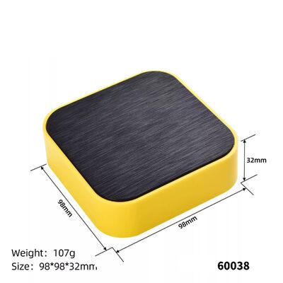 Brushed Finish Surface 98*98*32mm smart wifi controller desktop plastic enclosures for electronics
