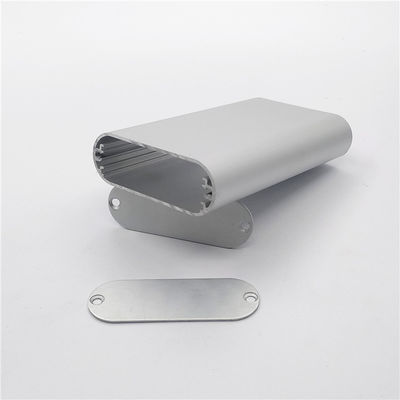 DIY Power Bank Width 60*21*100mm Aluminum Project Enclosure Box in Silver 1PC MOQ