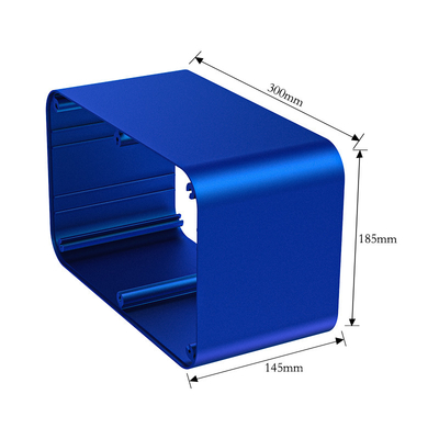 Storage Energi Disesuaikan Aluminium Enclosure Power Supply Aluminium Housing