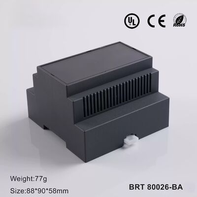 5 Modul DIN Rail Enclosure untuk PCB & Elektronik Kotak DIN Rail dalam Bahan UL 94 V0