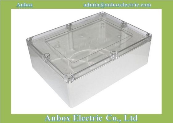 320 * 240 * 110mm Kandang Plastik Bening Untuk Elektronik