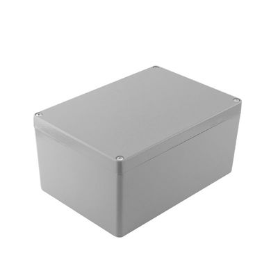 Kotak Persimpangan Logam Aluminium Tahan Air 265x185x129mm